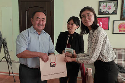 A meeting with the first  Secretary of the Embassy of South Korea in Kyrgyzstan was held at  OshTechnological University