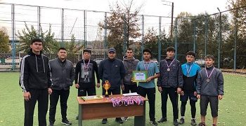 В ОшТУ прошел мини футбольный матч