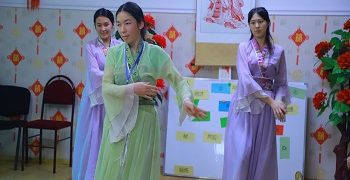 В ОшТУ прошел конкурс «Китайские иероглифы».