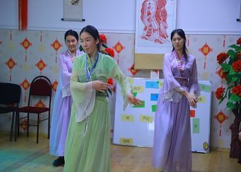 В ОшТУ прошел конкурс «Китайские иероглифы».