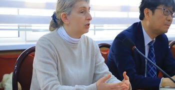 Представители Японского университета Цукуба в ОшТУ