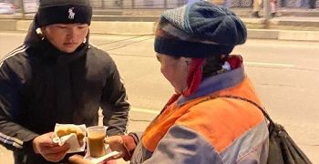 Акция под названием «Жылуулук» прошла среди студентов ОшТУ            