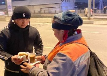 Акция под названием «Жылуулук» прошла среди студентов ОшТУ            