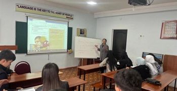 ОшТУда дүйнѳлүк тилдер жумалыгы өткөрүлдү