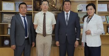 Делегация Томского государственого университета в ОшТУ