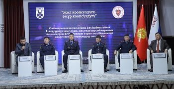 ОшТУда жол коопсуздуктары боюнча түшүндүрүү иштери жүргүзүлдү