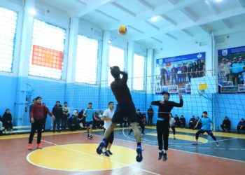 ОшТУ менен Фергана политехникалык институтунун ортосунда эл аралык достук мелдеши болду