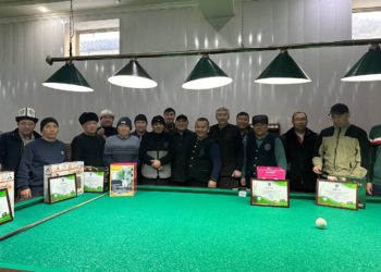 ОШТУДА БИЛЬЯРД БОЮНЧА МЕЛДЕШ ӨТКӨРҮЛДҮ