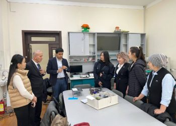 ОШТУНУН ОКУТУУЧУЛАРЫ ӨЗБЕКСТАНДА ТАЖРЫЙБА АЛМАШТЫ