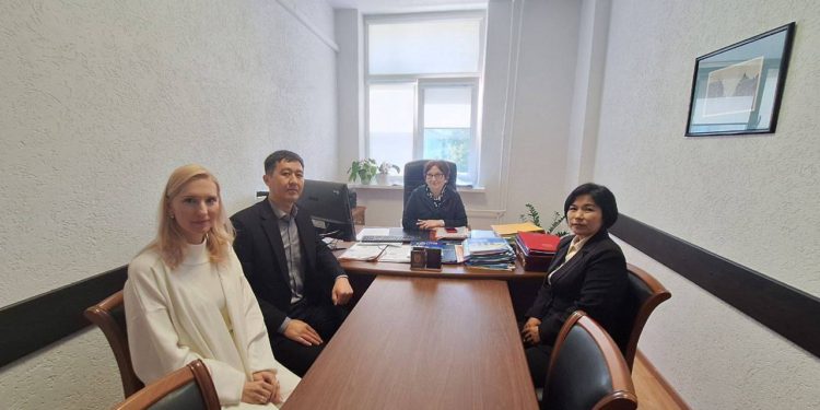 ОшТУнун докторанттары Кубан мамлекеттик университетинде стажировкадан өтүүдө