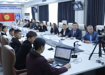 ОшТУда Кытайда билим алуу мүмкүнчүлүктөрү талкууланды