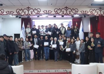 ОшТУда Германиялык иш берүүчүлөр менен жолугушуу болду