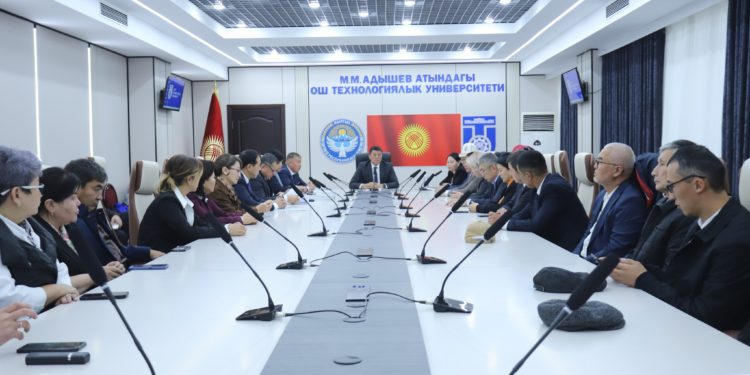 Ошский технологический университет проходит аккредитацию