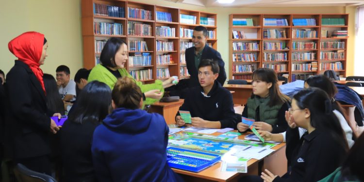 Ош ТУда “Business on the Move” аттуу инновациялык бизнес оюну тааныштырылды