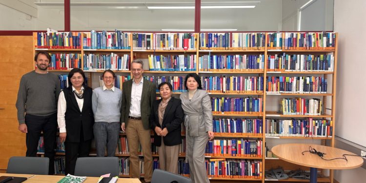 ОшТУнун окумуштуулар делегациясы Австриянын Montanuniversität Leoben университетинде иш сапарда болду