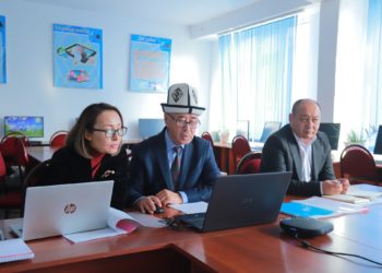 The progress of the ERASMUS DIGITECH project was discussed at OshTU