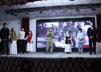 Ош ТУда “Ала-Тоодон ааламга үн салган Айтматов” аттуу адабий кече өттү