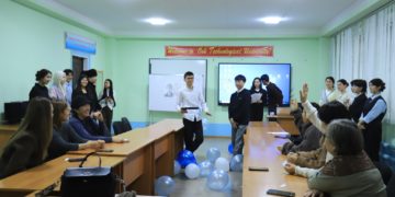 В Ош ТУ состоялся литературный вечер, посвящённый 130-летию Сергея Есенина