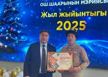 ОшТУнун студенти көркөм окуу сынагында ийгилик жаратты