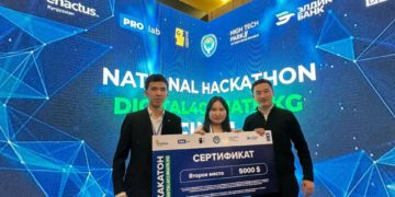 Команда GreenVUZ ОшТУ заняла 2-е место на хакатоне Digital4Climate.KG