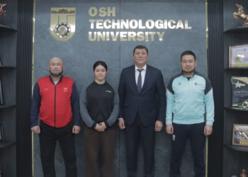 Япониялык спортчу ОшТУда