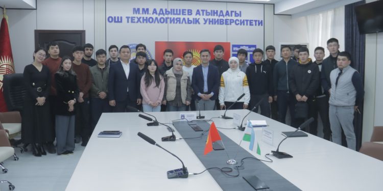 ОшТУда Өзбекстандын консулдугунун өкүлдөрү менен жолугушуу өттү