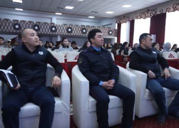 ОшТУда “Жаштар жана мыйзам: кылмыштуулуктун алдын алуу” аттуу иш-чара өттү