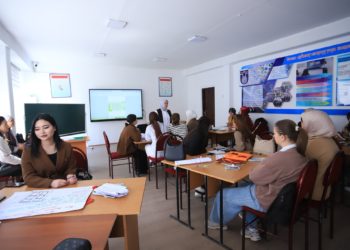 ОшТУда академиялык мобилдүүлүк алкагында конок лекция өткөрүлдү