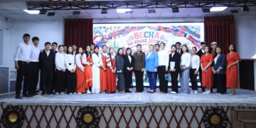 В ОшТУ состоялось культурное мероприятие «Славянский квартал: весна на языке дружбы»