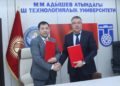 ОшТУ Бишкек автомобиль-жол колледжи менен кызматташуу келишимине кол коюлду