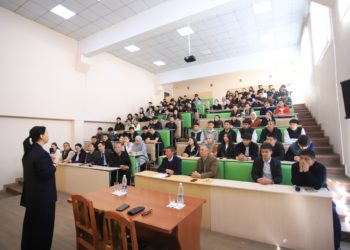 ОшТУда финансылык билимди жогорулатууга багытталган лекция уюштурулду