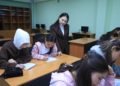 ОшТУда мектеп окуучулары кыска мөөнөттүү окуудан өтүштү